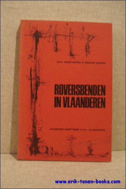 VERSTAPPEN, JACK EN SIMONS, GERARD; - ROVERSBENDEN IN VLAANDEREN,